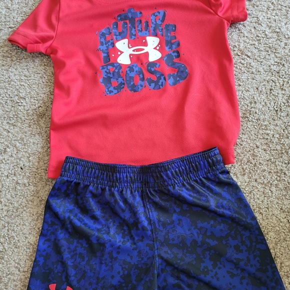 Baby Boy Under Armour Set - Picture 1 of 2